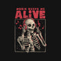 Music Keeps Me Alive-none removable cover w insert throw pillow-eduely