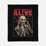 Music Keeps Me Alive-none fleece blanket-eduely