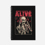 Music Keeps Me Alive-none dot grid notebook-eduely
