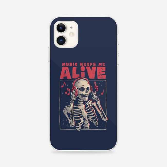Music Keeps Me Alive-iphone snap phone case-eduely