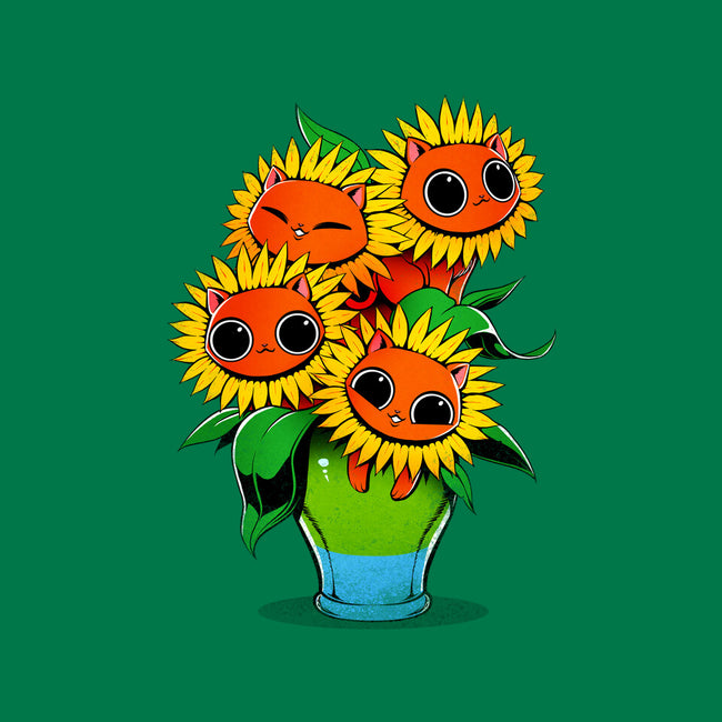 Sunflower Cat-unisex basic tank-tobefonseca