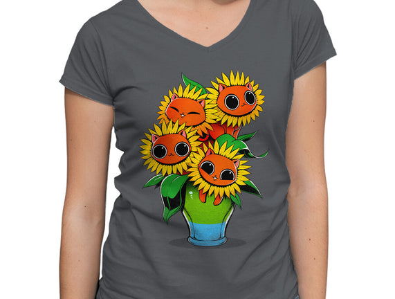 Sunflower Cat