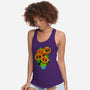 Sunflower Cat-womens racerback tank-tobefonseca