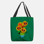 Sunflower Cat-none basic tote-tobefonseca