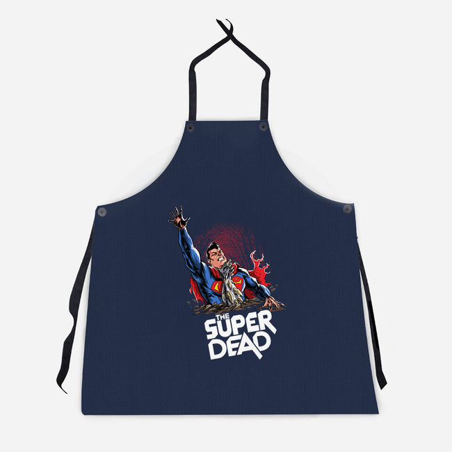 The Super Dead-unisex kitchen apron-zascanauta