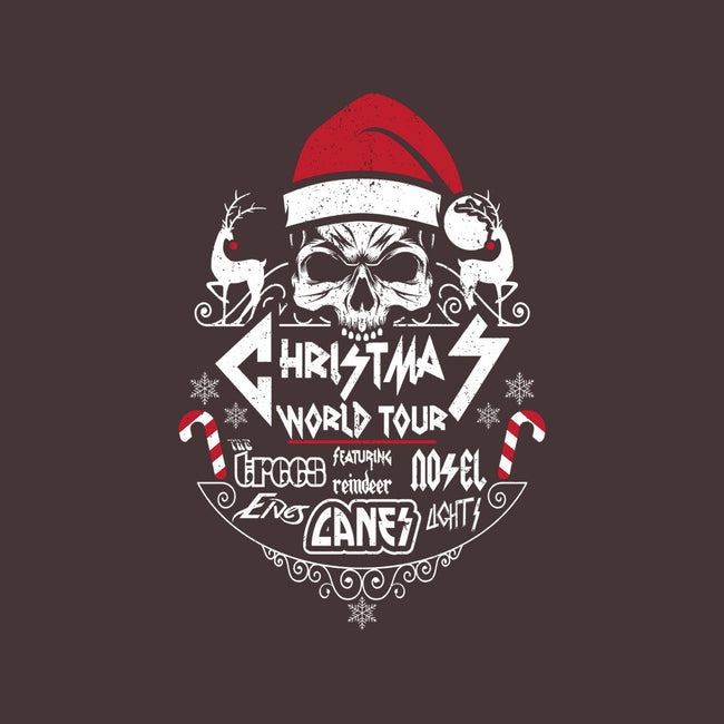 Christmas World Tour-none removable cover w insert throw pillow-jrberger
