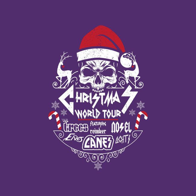 Christmas World Tour-none removable cover w insert throw pillow-jrberger