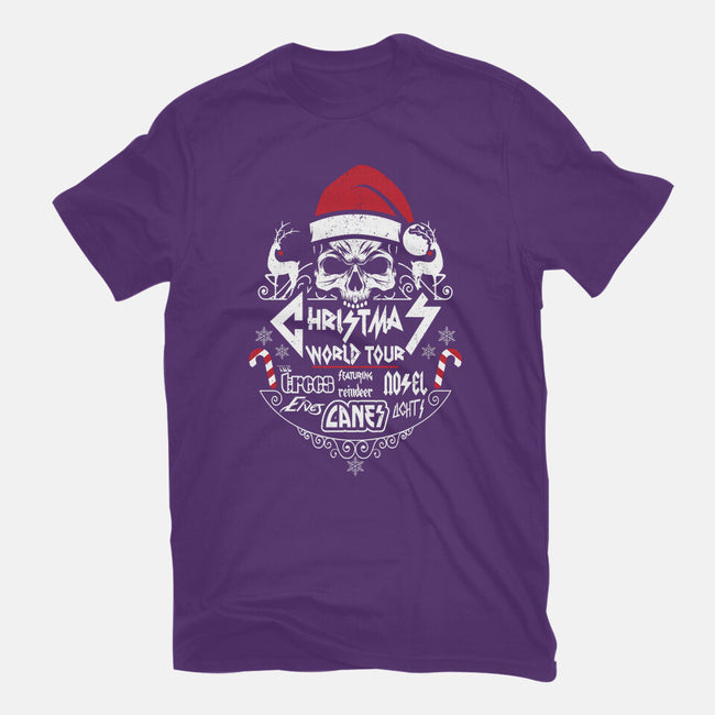 Christmas World Tour-womens basic tee-jrberger