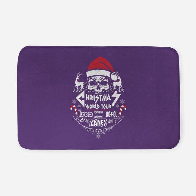 Christmas World Tour-none memory foam bath mat-jrberger