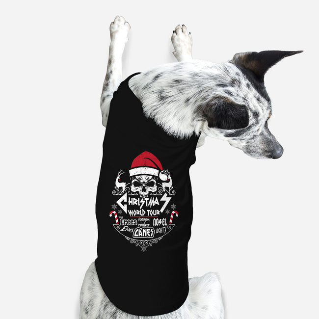 Christmas World Tour-dog basic pet tank-jrberger