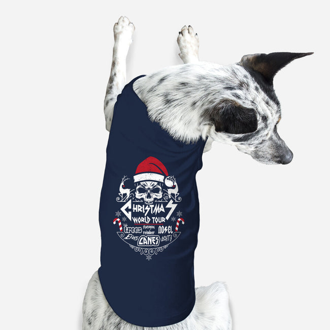 Christmas World Tour-dog basic pet tank-jrberger