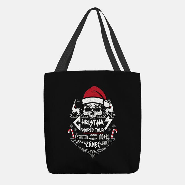 Christmas World Tour-none basic tote-jrberger