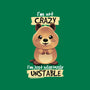 Crazy Quokka-none glossy sticker-NemiMakeit