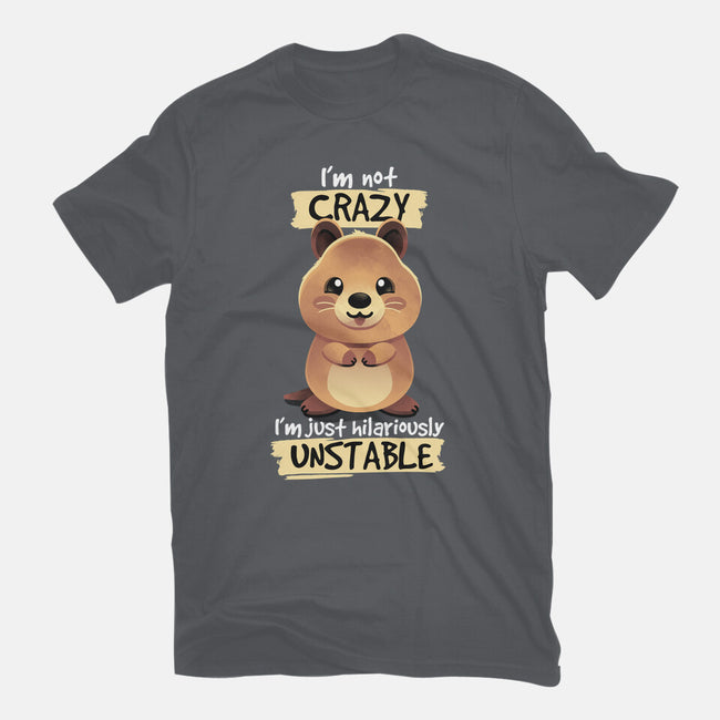 Crazy Quokka-unisex basic tee-NemiMakeit