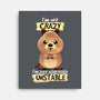 Crazy Quokka-none stretched canvas-NemiMakeit