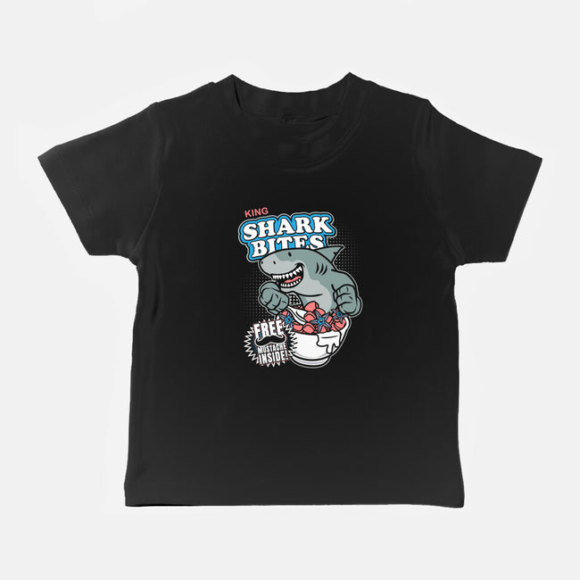 King Shark Bites-baby basic tee-CoD Designs
