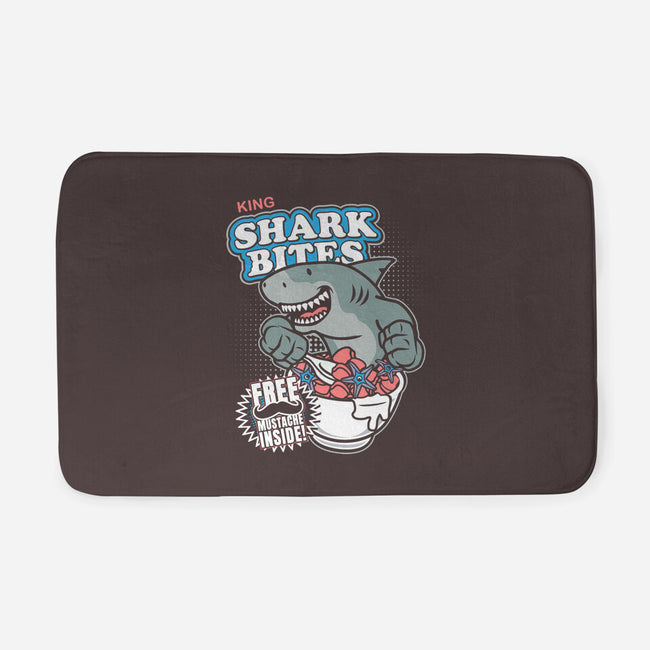 King Shark Bites-none memory foam bath mat-CoD Designs