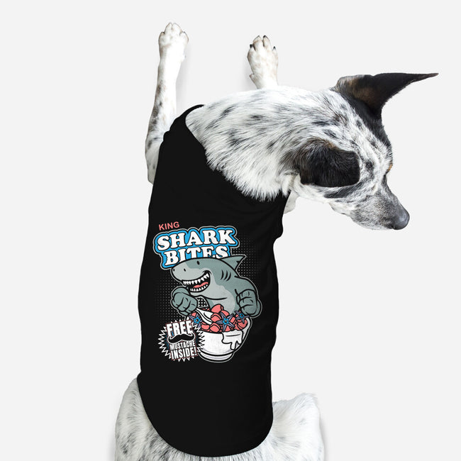 King Shark Bites-dog basic pet tank-CoD Designs