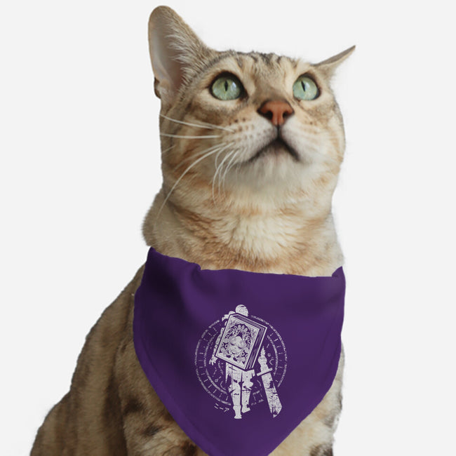 Words Grimoire-cat adjustable pet collar-Logozaste