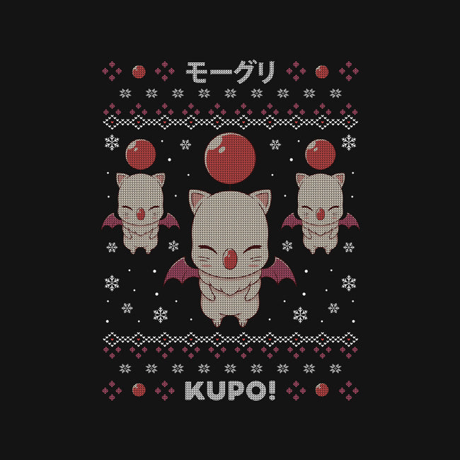 Moogle Christmas-womens fitted tee-Alundrart
