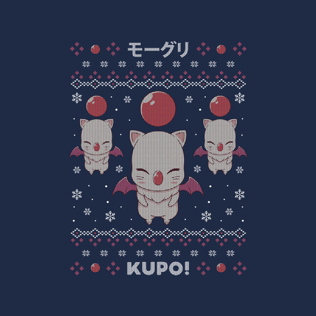 Moogle Christmas-womens fitted tee-Alundrart