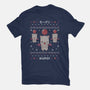 Moogle Christmas-womens fitted tee-Alundrart