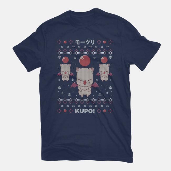 Moogle Christmas-mens basic tee-Alundrart