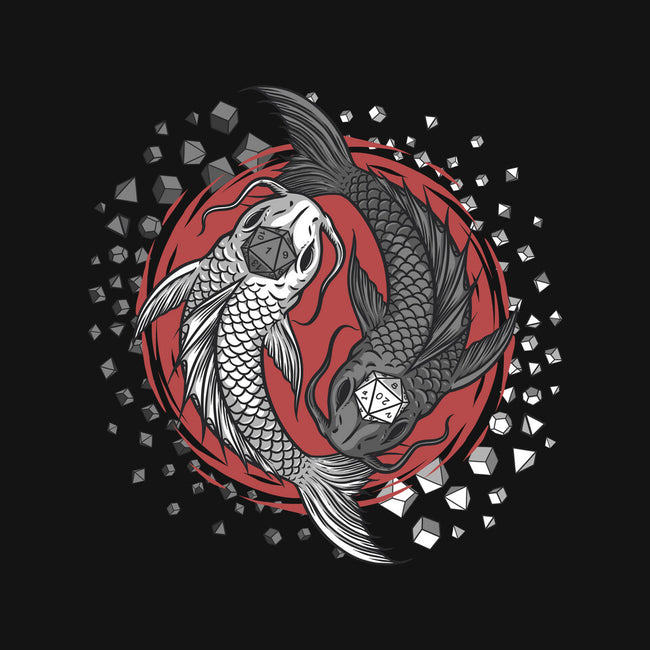 Dice Fish-youth crew neck sweatshirt-ShirtGoblin
