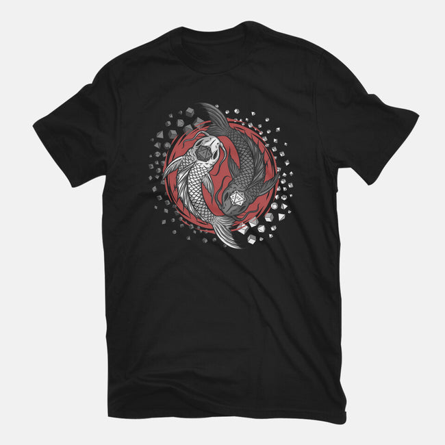Dice Fish-mens premium tee-ShirtGoblin