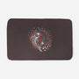 Dice Fish-none memory foam bath mat-ShirtGoblin