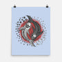 Dice Fish-none matte poster-ShirtGoblin