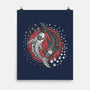 Dice Fish-none matte poster-ShirtGoblin