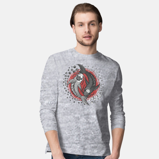 Dice Fish-mens long sleeved tee-ShirtGoblin