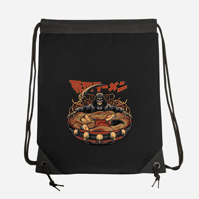 Ramen Of Death-none drawstring bag-AmielLarazo