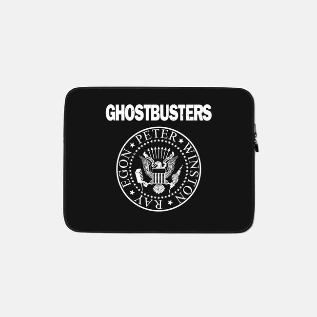 Ghost Punk-none zippered laptop sleeve-Boggs Nicolas