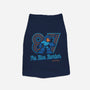 The Blue Bomber-dog basic pet tank-Logozaste