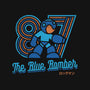 The Blue Bomber-none stretched canvas-Logozaste