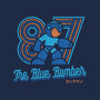 The Blue Bomber-womens basic tee-Logozaste