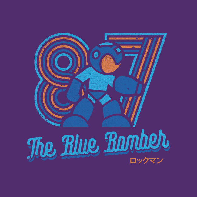 The Blue Bomber-none indoor rug-Logozaste