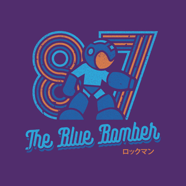 The Blue Bomber-mens basic tee-Logozaste