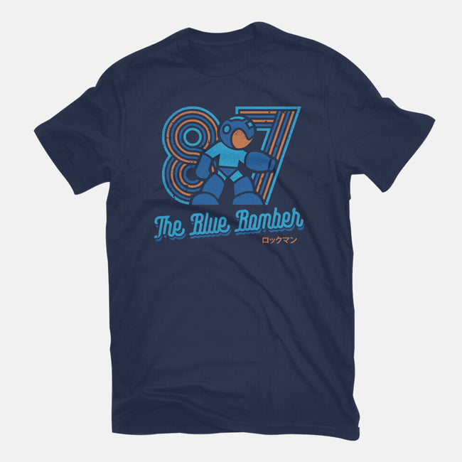 The Blue Bomber-unisex basic tee-Logozaste