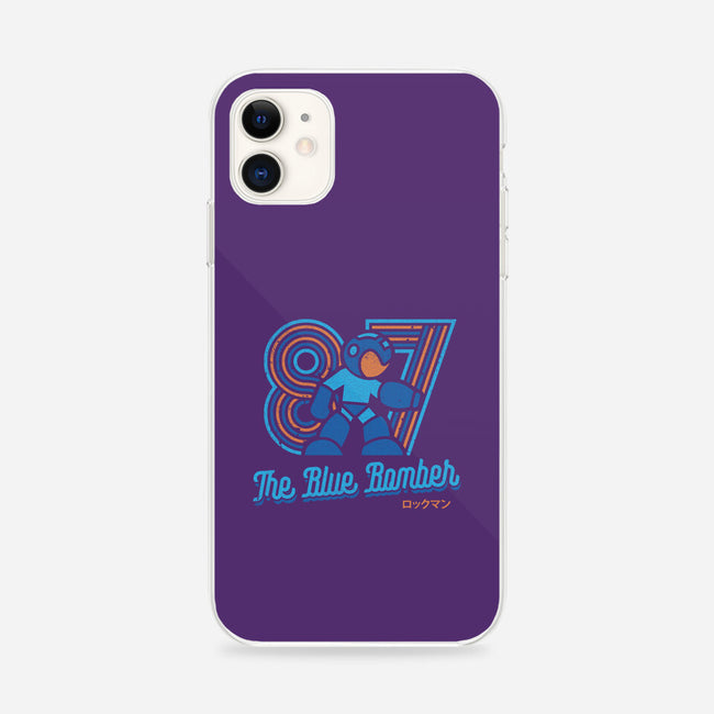 The Blue Bomber-iphone snap phone case-Logozaste