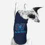 The Blue Bomber-dog basic pet tank-Logozaste