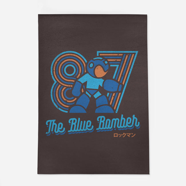 The Blue Bomber-none indoor rug-Logozaste