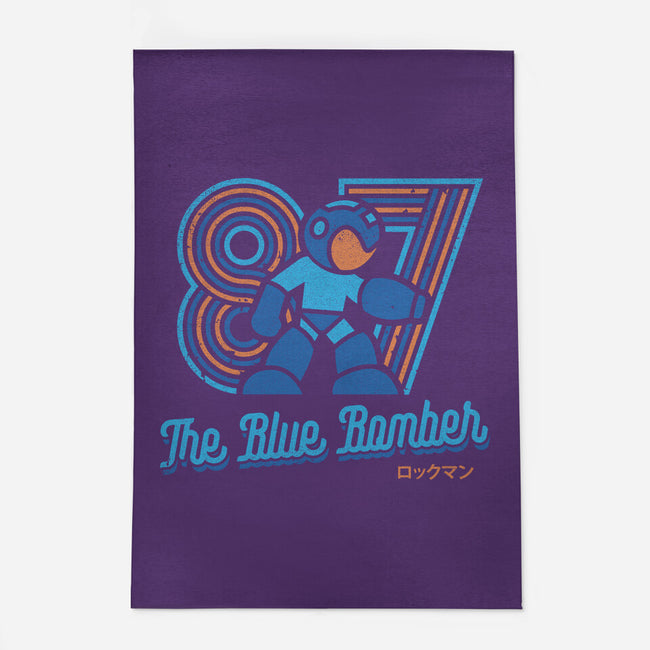 The Blue Bomber-none indoor rug-Logozaste