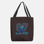 The Blue Bomber-none basic tote-Logozaste