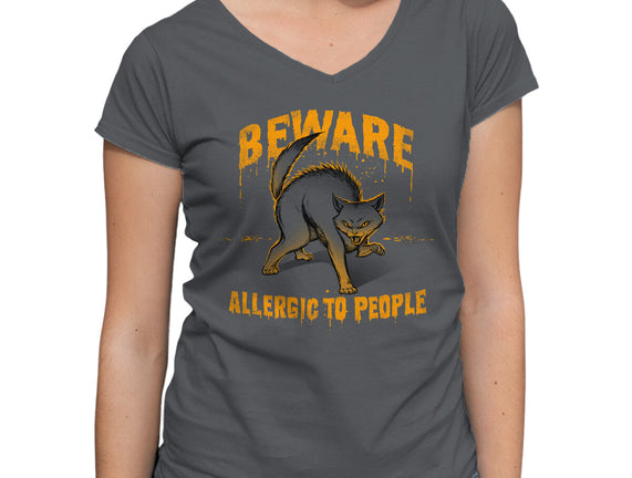 Beware! Allergic To People