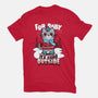 Fur Baby It's Cold Outside-youth basic tee-Boggs Nicolas