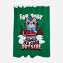 Fur Baby It's Cold Outside-none polyester shower curtain-Boggs Nicolas
