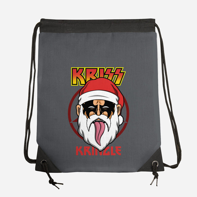 Kriss Kringle-none drawstring bag-Boggs Nicolas